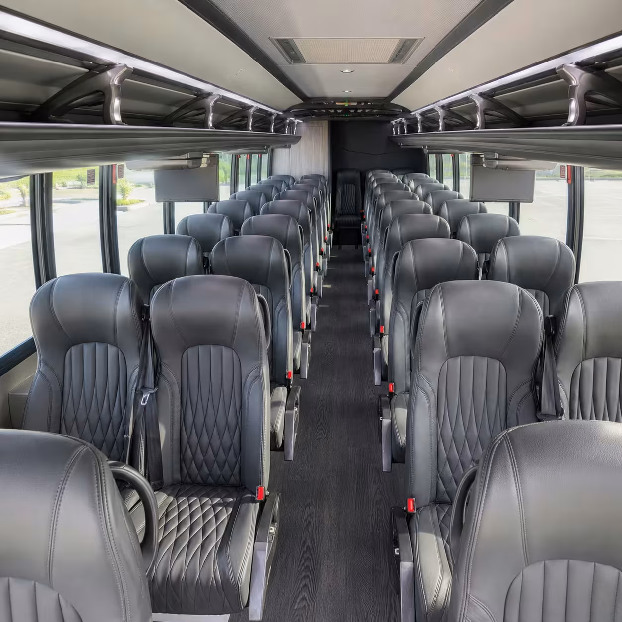 30 passenger minibus interior