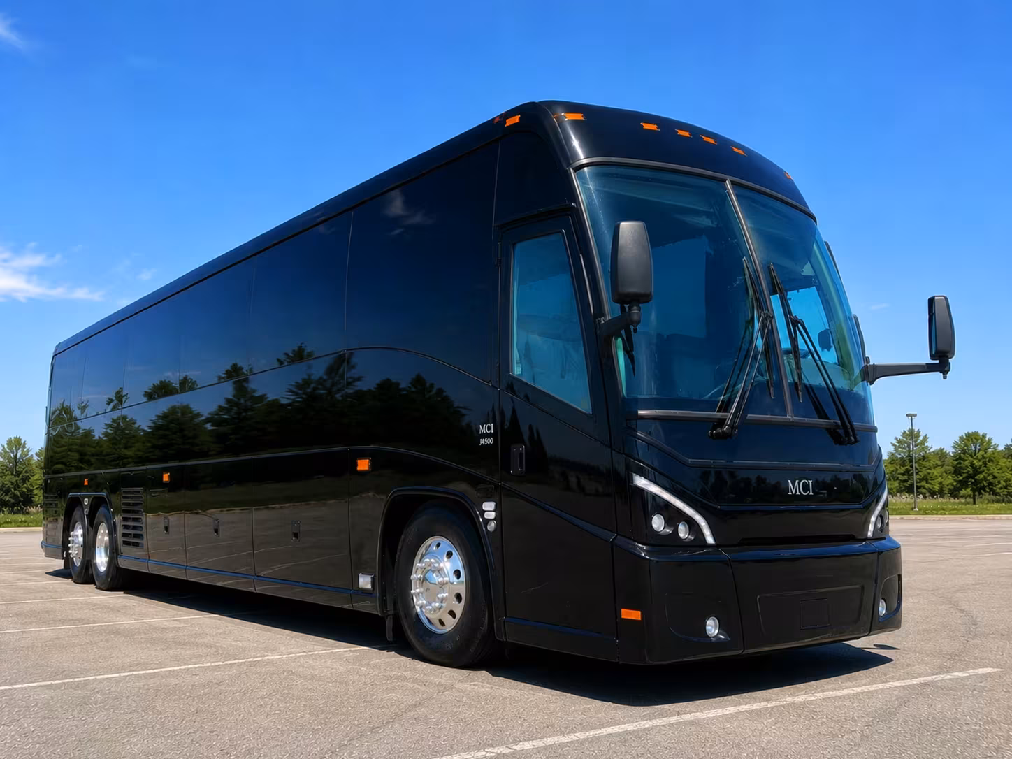 long distance sports team charter buses out of toledo