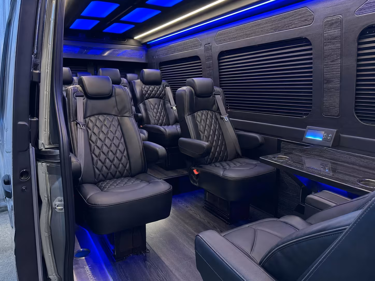 sprinter van transportation for groups and events across toledo