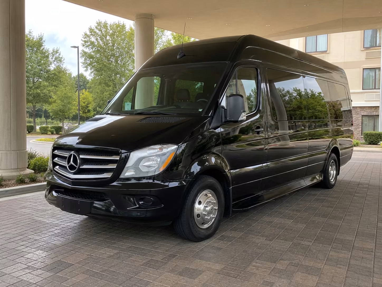 sprinter van with driver