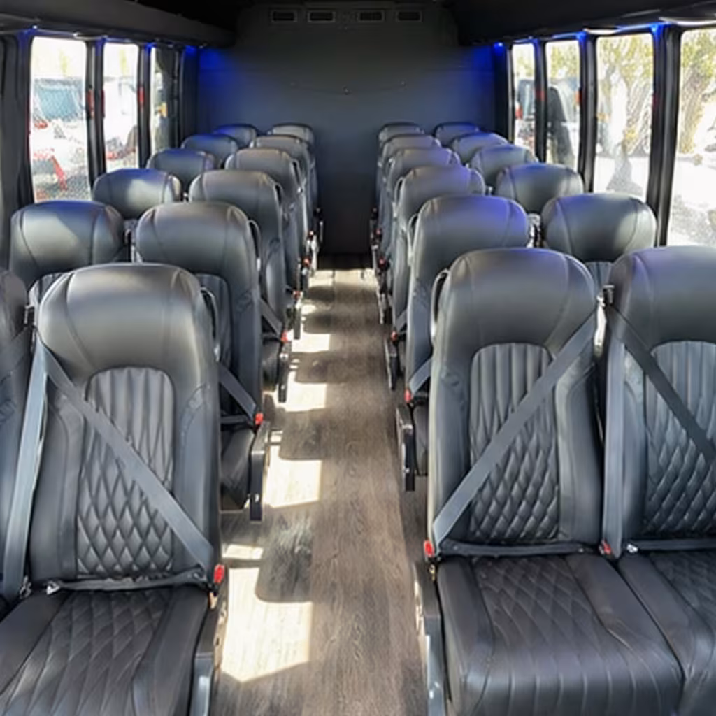 toledo 28 passenger minibus rental