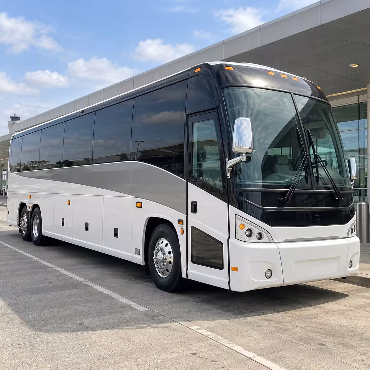toledo wedding shuttle buses between venues and downtown hotels