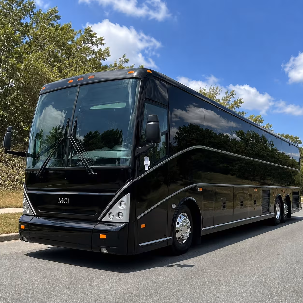 toledo wedding shuttle buses for guests and special events