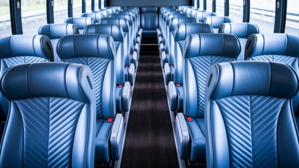 50 passenger charter bus interior toledo