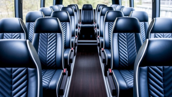 toledo 18 passenger minibus inside