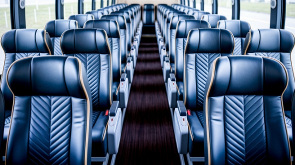 toledo 50 passenger charter bus rental