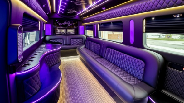 toledo sprinter limo rental inside