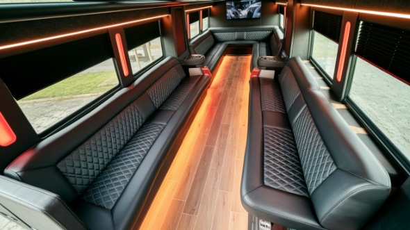 toledo sprinter limo rental interior